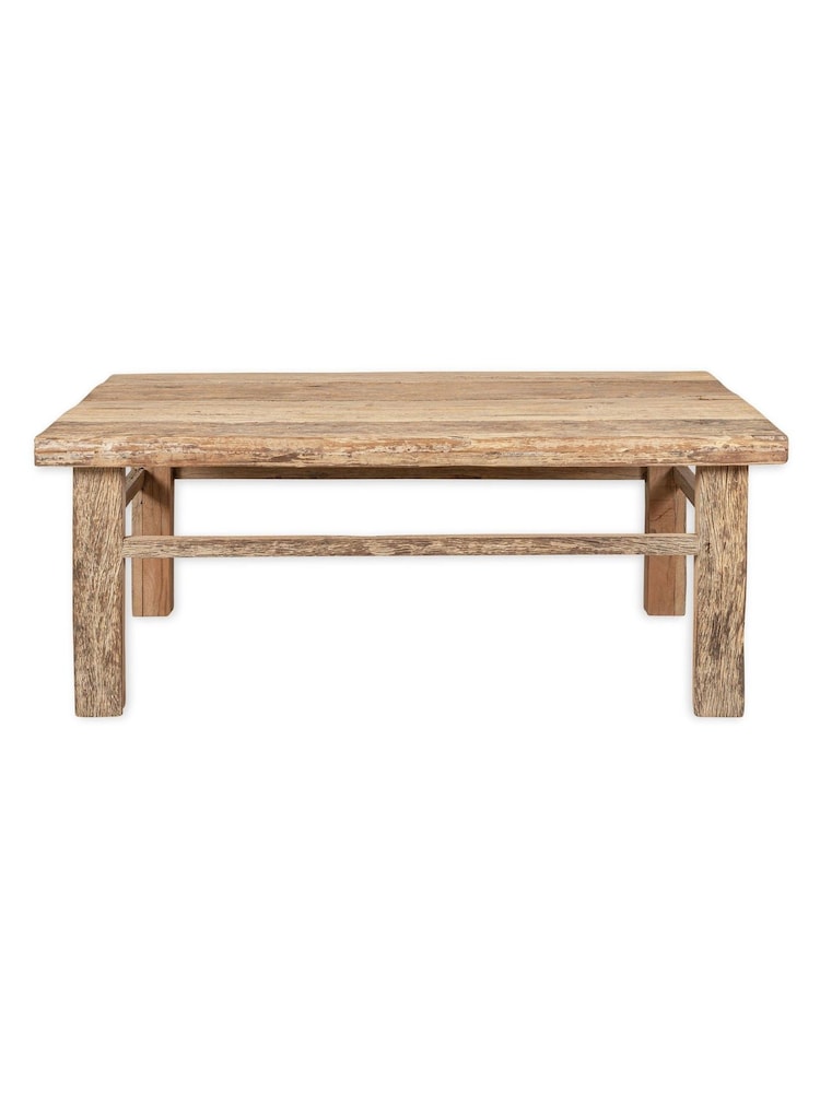 Nkuku Natural Ibo Reclaimed Wood Coffee Table - Image 6 of 6 Nkuku Natural Ibo Reclaimed Wood Coffee Table - Image 6 of 6
