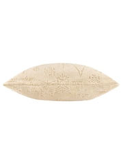 Furn Natural Festive Time Embossed Fleece Cushion - Image 2 of 3