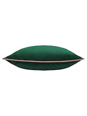 Furn Emerald Blush Meridian Velvet Cushion - Image 3 of 4