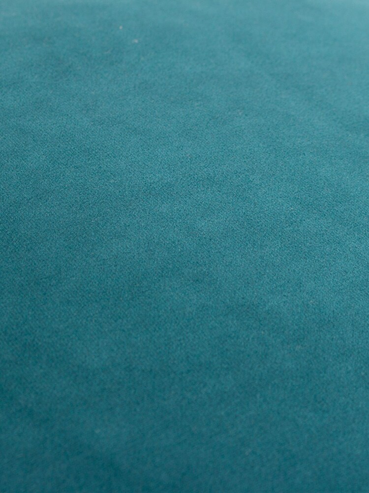 Furn Teal Blush Meridian Velvet Cushion - Image 4 of 4