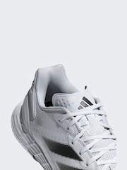 adidas White Defiant Speed 2 Tennis Shoes - Image 3 of 4