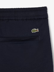 Lacoste Blue Relaxed Fit Stretch Cotton Shorts - Image 8 of 9