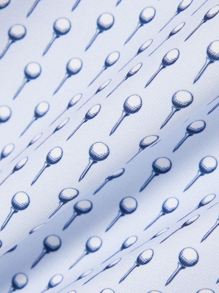 Lacoste Regular Fit Ultra-Dry UPF50 Jersey Golf Polo Shirt - Imaginea 3 din 3