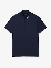 Lacoste Blue Regular Fit Ultra-Dry UPF 50 Golf Polo Shirt - Image 1 of 3
