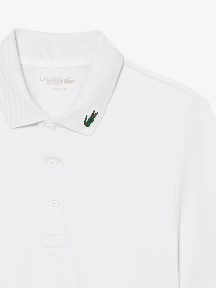 Lacoste Regular Fit Ultra-Dry UPF50 Golf Polo Shirt - Imaginea 2 din 3