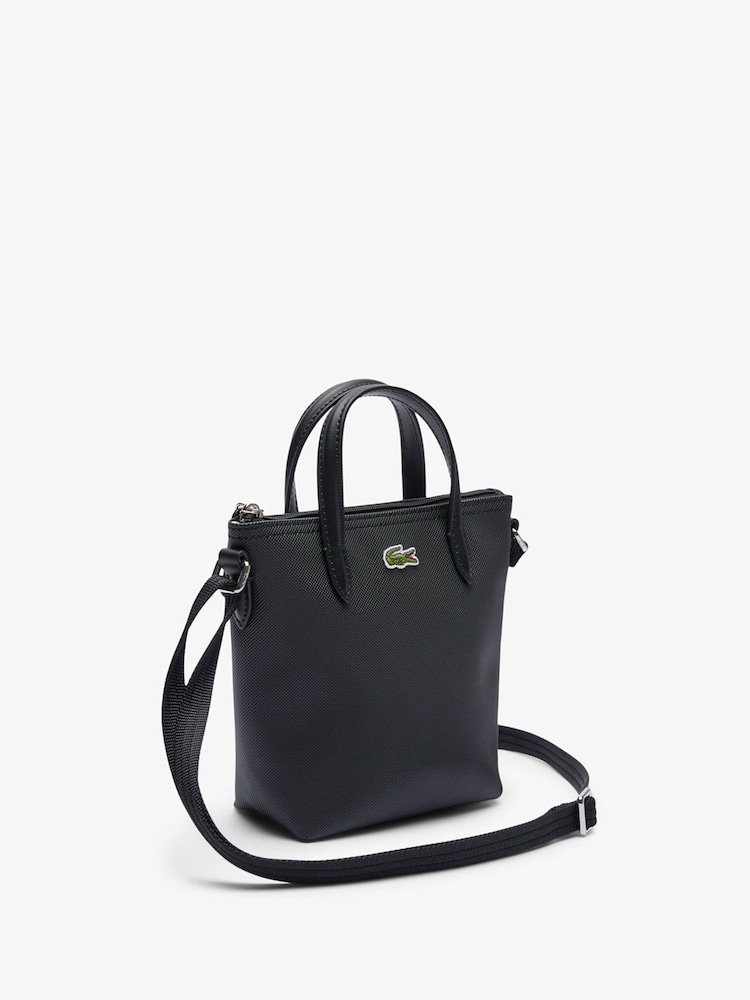 Lacoste Black L.12.12 Concept Mini Shopping Bag - Image 2 of 5