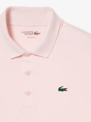 Lacoste Pink Regular Fit Ultra-Dry UPF 50 Golf Polo Shirt - Image 2 of 3
