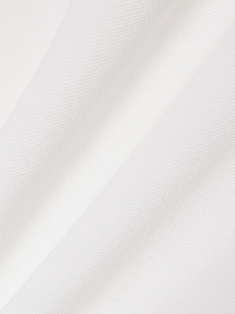 Lacoste White Classic Fit UPF50 Golf Polo Shirt - Image 3 of 3