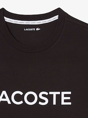 Lacoste Brown Relaxed Fit Croc Print Pyjamas Set - Image 3 of 5