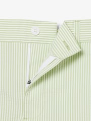 Lacoste Green Relaxed Fit Ultra Dry UPF50 Stretch Golf Bermuda Shorts - Image 3 of 5