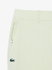 Lacoste Green Relaxed Fit Ultra Dry UPF50 Stretch Golf Bermuda Shorts - Image 5 of 5