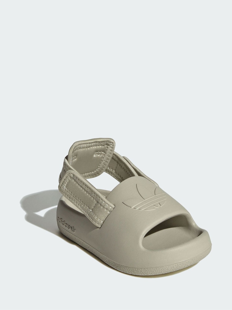 adidas Originals Cream Adifom Adilette Sandal - Image 1 of 4 adidas Originals Cream Adifom Adilette Sandal - Image 1 of 4