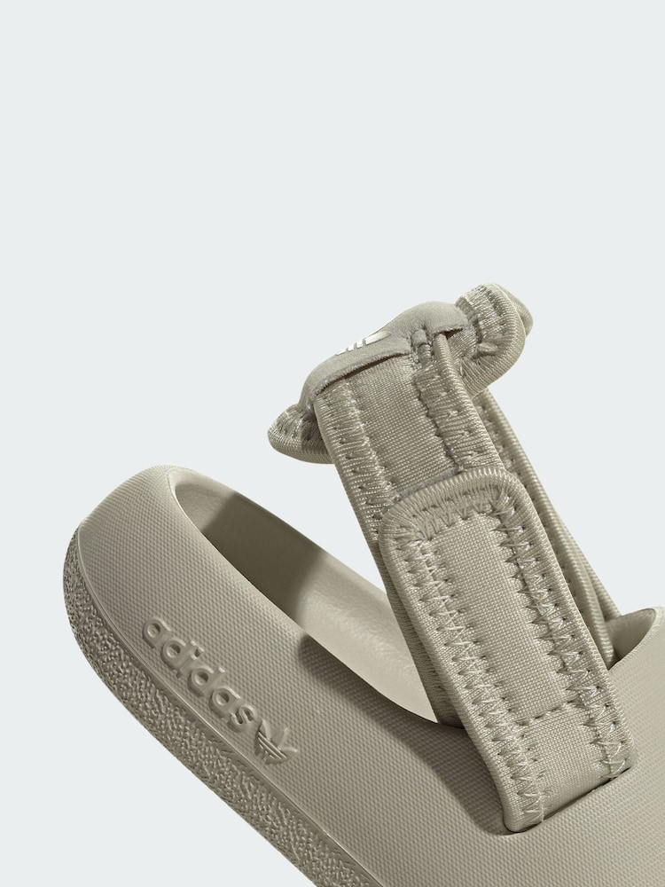 Buy adidas Originals Cream Adifom Adilette Sandal from Next USA display picture 3