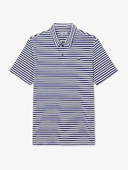 Lacoste Blue Regular Fit Ultra-Dry UPF50 Golf Polo Shirt - Image 1 of 3