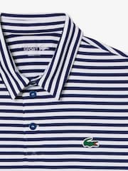 Lacoste Blue Regular Fit Ultra-Dry UPF50 Golf Polo Shirt - Image 2 of 3