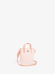 Lacoste Pink L 12 Concept Mini Stripe Shopping Bag - Image 2 of 4