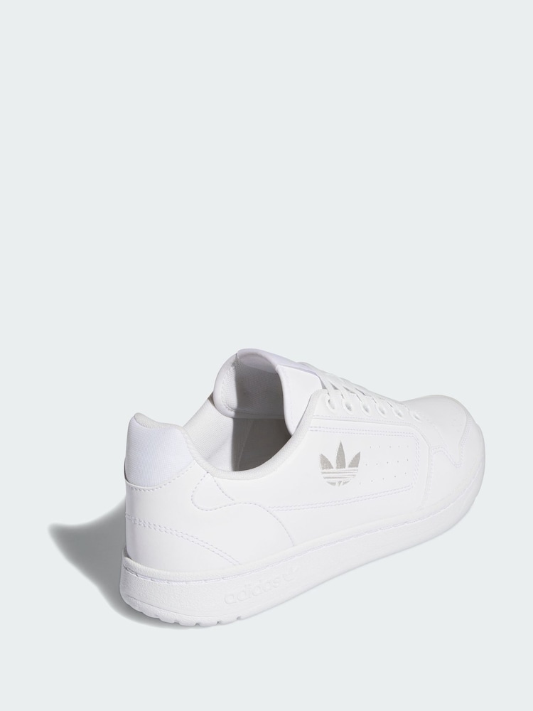 adidas Originals White NY 90 Shoes - Image 2 of 4