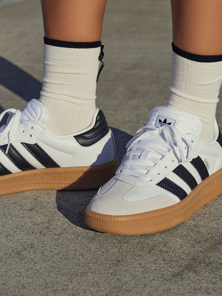 Buy adidas Originals White Samba XLG Shoes from Next USA
