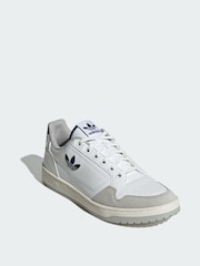 adidas Originals White NY 90 Shoes - Image 1 of 4