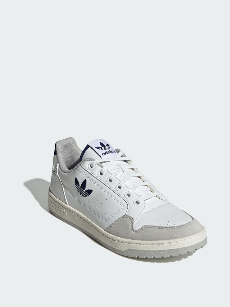 adidas Originals White NY 90 Shoes - Image 1 of 4