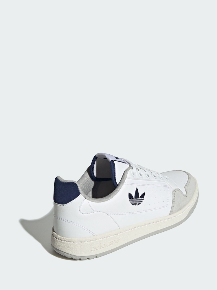 adidas Originals White NY 90 Shoes - Image 2 of 4