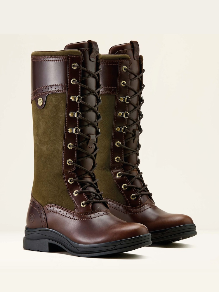 Ariat Wythburn II H2O Brown Boots - Image 4 of 4 Ariat Wythburn II H2O Brown Boots - Image 4 of 4