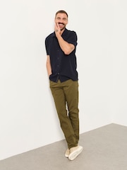 深綠色 - FatFace Straight Fit Chinos - 圖片 6/6