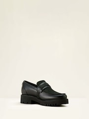 Ariat Womens Stratford Black Loafer Shoes - Image 3 of 4