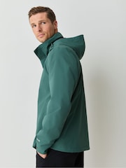 Jack Wolfskin Green Trailtime 2 Layer Waterproof Jacket - Image 5 of 8