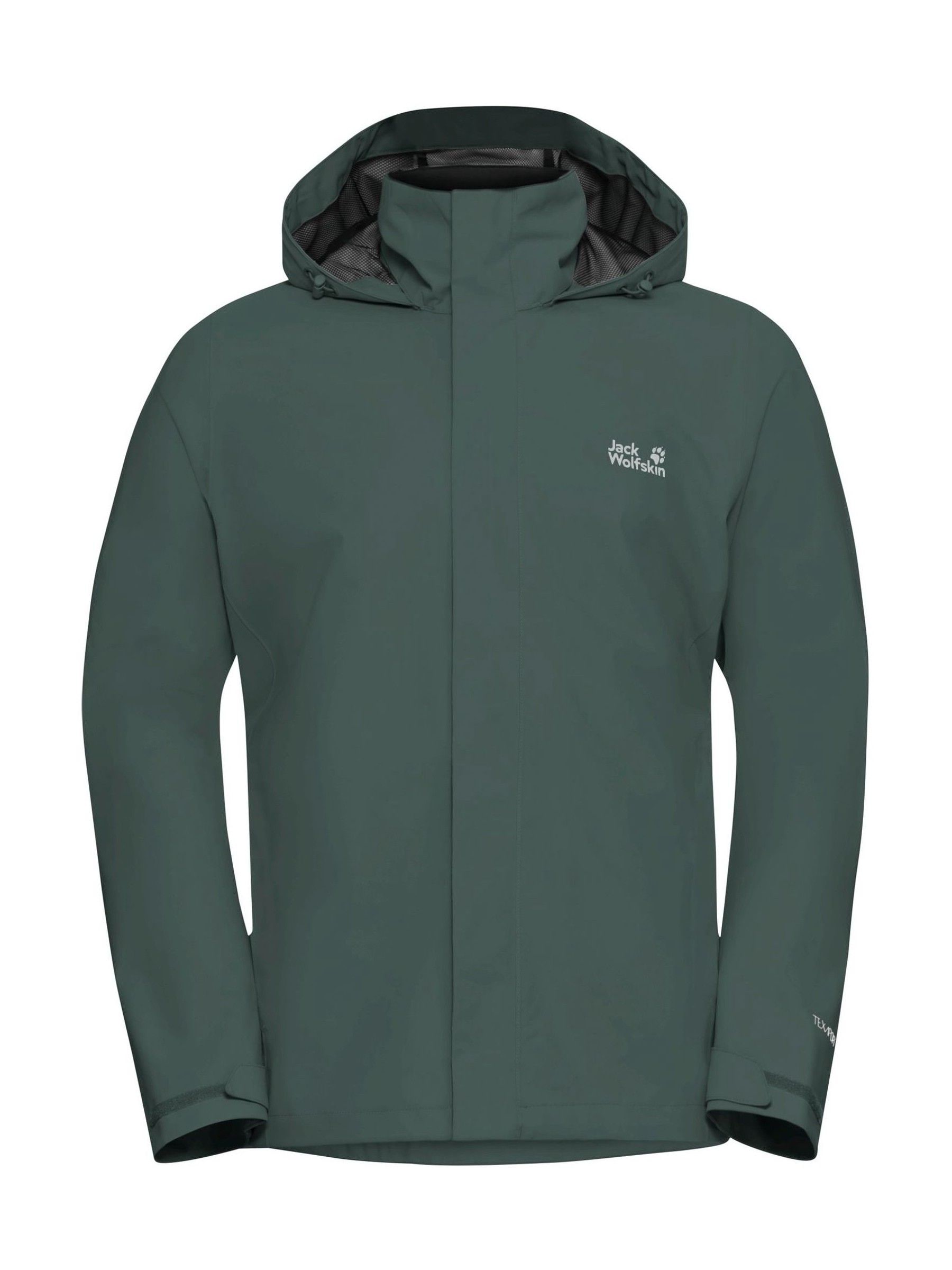 Buy Jack Wolfskin Green Trailtime 2 Layer Waterproof Jacket from