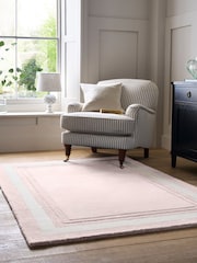 Laura Ashley Plaster Pink Lewes Rug - Image 1 of 5