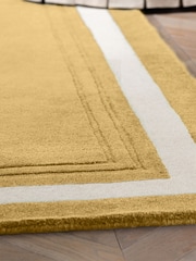 Laura Ashley Ochre Yellow Lewes Rug - Image 2 of 5