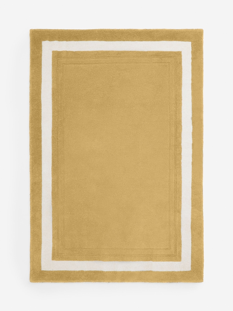 Laura Ashley Ochre Yellow Lewes Rug - Image 5 of 5