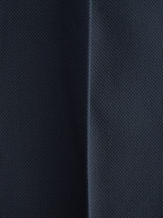 Navy Textured Cotton Smart Chinos - Image 8 of 10