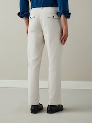 Bone Textured Cotton Smart Chinos - Image 3 of 9