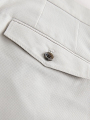 Bone Textured Cotton Smart Chinos - Image 9 of 9