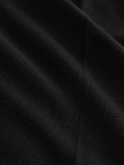 Black Textured Cotton Smart Chinos - Image 7 of 10