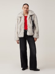 Cotton On Cream Mimi Faux Jacket - Image 3 of 4