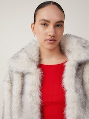 Cotton On Cream Mimi Faux Jacket - Image 4 of 4