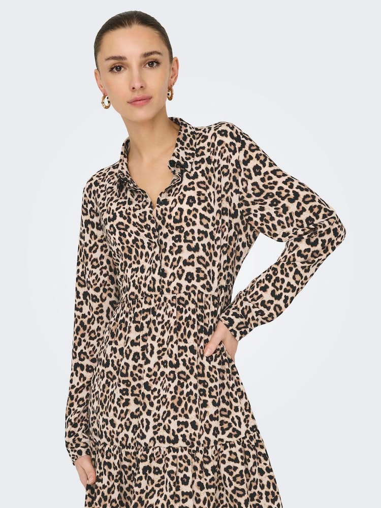 grey leopard shirt dress Grey Leopard Print New Look Grey Dressing Gown Cheap Sale
