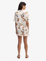 Superdry Coton Broderie Beach Shorts - Image 4 sur 7