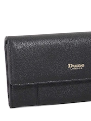 Dune London Black Kallia Longline Stitched Purse - Image 3 of 4