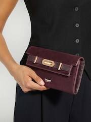 Dune London Purple Showmance Belted Phone Cross-Body Bag - Image 2 of 5