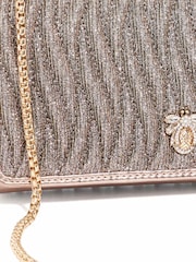 Dune London Brown Strong Leather Bug Phone Cross-Body Bag - Image 3 of 5
