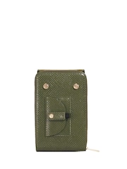 Dune London Green Sunrise Basic Phone Cross-Body Bag - Image 2 of 5