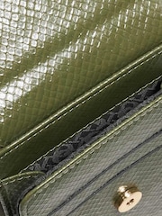 Dune London Green Sunrise Basic Phone Cross-Body Bag - Image 4 of 5