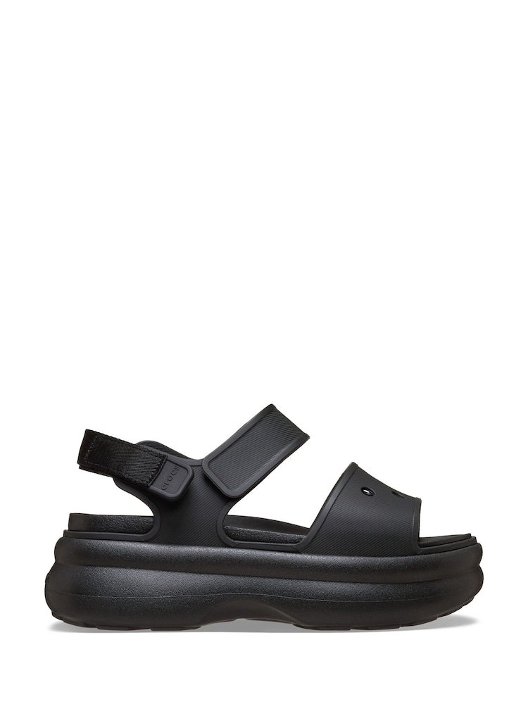 Crocs Black Soho Y Strap Sandals - Image 1 of 7