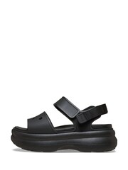 Crocs Black Soho Y Strap Sandals - Image 4 of 7