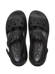 Crocs Black Soho Y Strap Sandals - Image 6 of 7