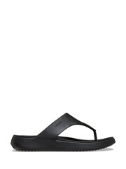Crocs Black Getaway Triangle Flip-Flops - Image 1 of 7